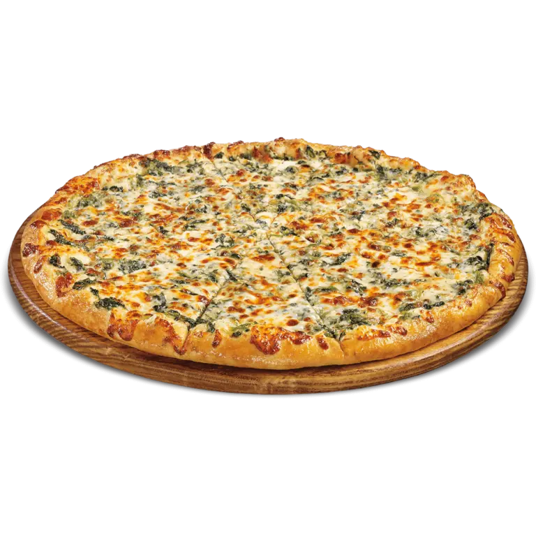 Palak Paneer Pizza at Supreme Pizza Edmonton